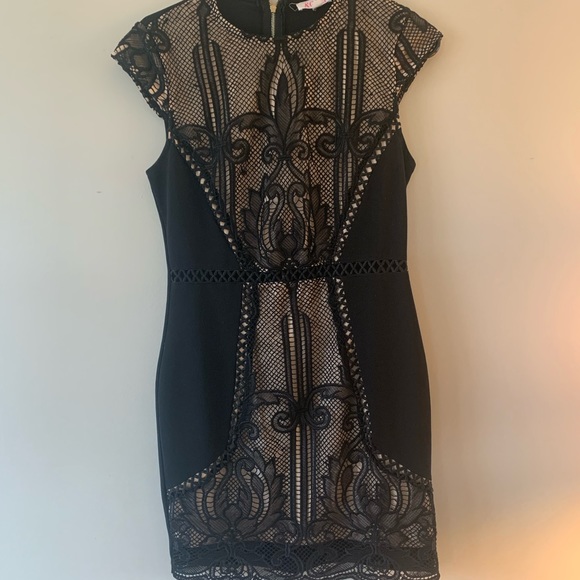 a'gaci Dresses & Skirts - Black and Nude Short Dress